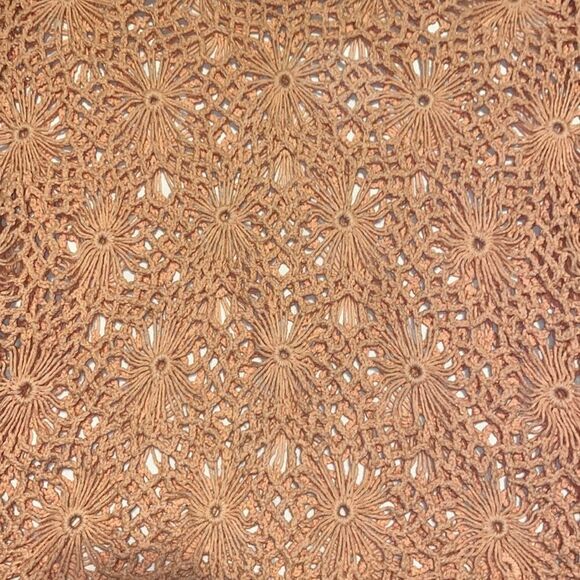 Sundance Pink Daisy Crochet Sweater Size Medium NWOT - Picture 6 of 6